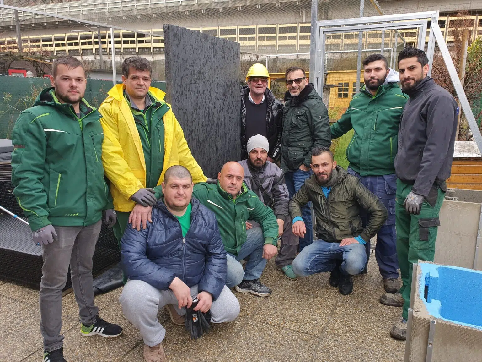 Viele grüne Daumen, die mit Herz bei der Arbeit sind. Das ist unser Team!