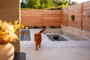 Gartenbau mit Poolanlage
